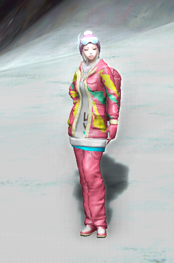 Red Couple's Slope Suit