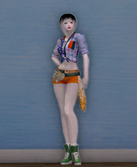 Foxtail Hot Pants Outfit